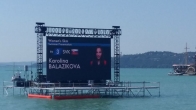 Karolína Balážiková na MS v diaľkovom plávaní 2017 v disciplíne 5km