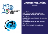 ME Budapest / Jakub Poliačik / výsledky